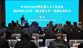 以高質(zhì)量人才保障助推企業(yè)高質(zhì)量發(fā)展，周平董事長參加區(qū)委人才工作會并發(fā)言