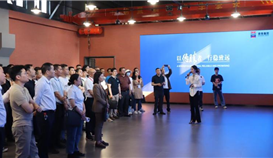 省機電冶煤系統(tǒng)勞模工匠培訓(xùn)班學員走進德勝釩鈦參觀交流
